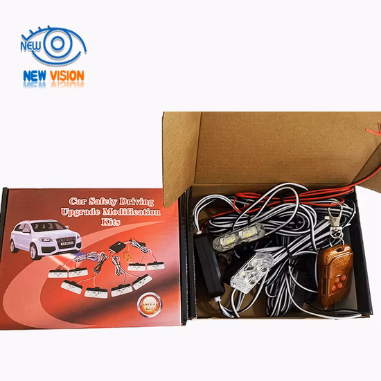 Auto Auto Frontgrill Notfall-Blitzwarnlicht Auto LED-Licht 16LED